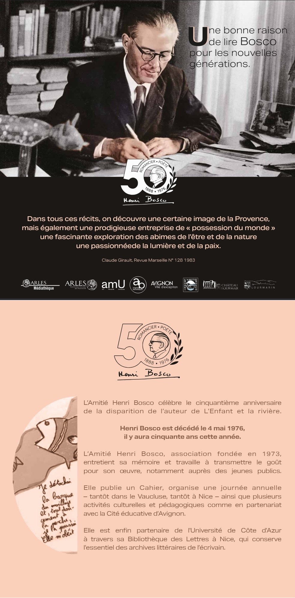 50ème anniversaire Henri Bosco